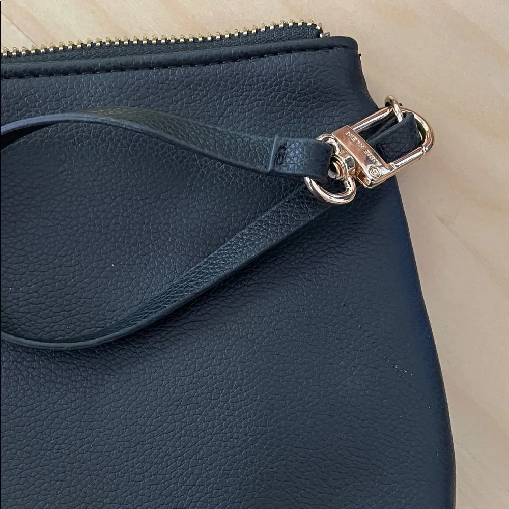 Anne Klein Black Wristlet Clutch